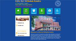 Desktop Screenshot of littlehutnirikshankendrapsychiatric.com