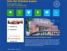 Tablet Screenshot of littlehutnirikshankendrapsychiatric.com